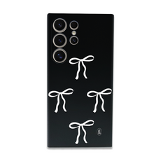 이루다 빈티지 무드 리본 풀 커버 젤리 휴대폰 케이스