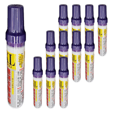 LIBERTY 利百代 特大號嘜克筆 斜方尖 900XL-V 3~13mm 12支, 紫色, 1盒