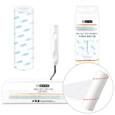 Cheongsodaejang 除塵滾筒 24cm 主體 + 90回補充包 2入, 1套