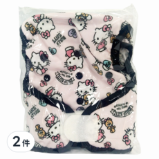 THiRSTiES 有機棉魔鬼氈口袋式布尿布 Hello Kitty Dear Bear, 4-18kg, 2件
