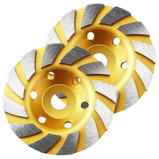 vavelop 鑽石杯型砂輪 一般型 12齒 100mm, 2個