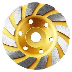 바벨롭 다이아몬드 휠 컵 일반형 12날 100mm, 1개