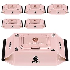 enblanc 輕柔木槿花 掀蓋型純水濕紙巾, 72張, 6包