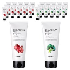 TONYMOLY Chaoreum Real 潔面泡棉 4件套, 6組