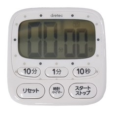 dretec 點點 大螢幕時鐘計時器, 1個