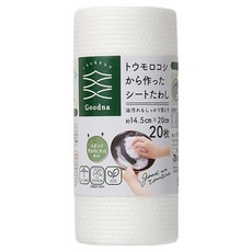 R-house 家事雜舖 廚房萬用去污洗碗巾, 白色, 20個裝, 1組