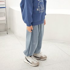 Walton Kids 兒童 Line Veloa 羅紋慢跑褲