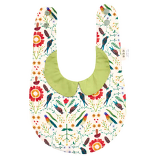 印花樂 x Soupy Tang 森林萬花筒小圓領口水巾 寶寶圍兜 口水巾 30 x 20cm, 森林萬花筒, 25g, 1個