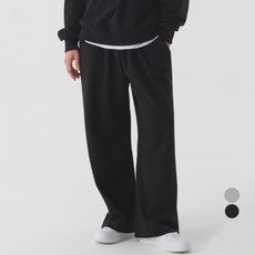 PIANER 男女通用 Essential 抽繩寬版刷毛運動褲