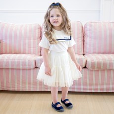 BERRYMAY 兒童海軍領T恤