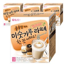 담터 미숫가루 라떼, 240g, 4개