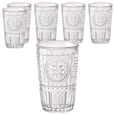 Bormioli Rocco Romantic 水杯 34 cl - 11 1/2 oz 義大利製造, 6個