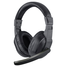 GLiTTER 宇堂 RGB七彩呼吸燈頭戴耳機麥克風, GT-5082, 黑色