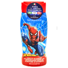 NATURAVERDE 蜘蛛人燕麥保濕沐浴潔顏液態皂, 250ml, 1瓶