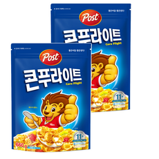 後玉米炒麥片, 660g, 2個