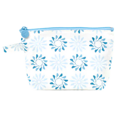 in Blooom 印花樂 拉鏈梯形收納包 烏秋圈圈 棉質 聚酯纖維 尼龍拉鏈