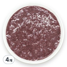 짱죽 실온이유식 8개월부터 중기 죽1, 블루베리배죽, 4개, 160g
