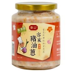 鄭記 油蔥酥 客家風味切片豬油蔥 無添加, 350g, 1罐