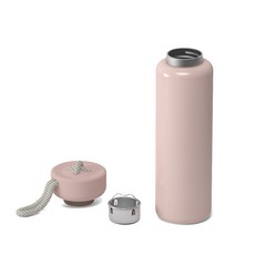 MARI STEIGER 鈕扣造型保溫瓶, 粉色, 450ml