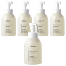 라이프넷 버블 핸드워시 일랑일랑, 500ml, 5개