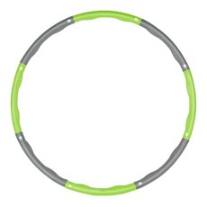 Let's Move 可拆式按摩呼拉圈, 1200g, 綠灰色, 1個