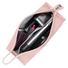 Picky Picks 吹風機電捲棒收納便攜包, 1個, 粉紅色