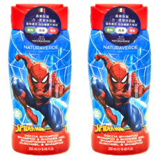 NATURAVERDE 蜘蛛人燕麥保濕沐浴潔顏液態皂, 250ml, 2瓶