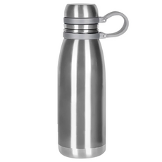 316不鏽鋼長效保溫瓶 F0584, 金屬原色, 850ml, 1個