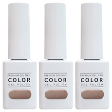 더젤 프리미엄 젤네일, 228호 울리 브라운, 10g, 3개