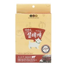 헬로도기 짜먹는 강아지간식 15g, 소고기, 300g, 1개