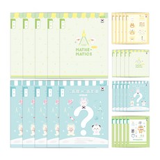 PENPIA 600 個基本筆記 3-6 數學, 隨機發貨, 30個