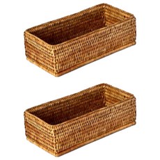 BIK 藤編麵包籃 小 IT CO 062, 單一顏色, 2個