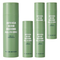 네이처리퍼블릭 아프리카 버드 옴므 올인원 모이스처라이저, 150ml, 5개