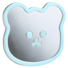 NUART 鏡面手機支架, 1個, 天藍色