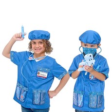 Melissa&Doug 瑪莉莎 角色服裝, 獸醫服, 1組