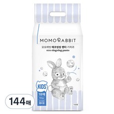 모모래빗 에코씽씽 팬티기저귀, 키즈형(Kid), 144매