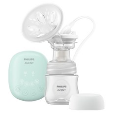 PHILIPS AVENT 新安怡 親乳感輕巧型 單邊電動吸乳器, 迷你機身 花瓣按摩墊 按摩吸乳雙韻律 智能記憶, SCF323, 1組