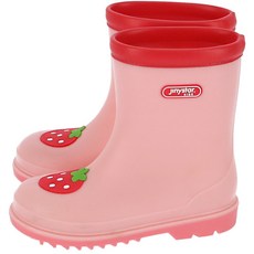 JINNYSTAR Kids 兒童草莓 PVC 靴子 KBJSB10007
