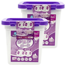 TAMURA 熊貓香氛洗衣膠囊 梔子白茶香, 25顆, 2盒