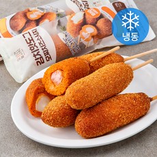 오늘의간식 김치핫도그 모짜치즈소시지 (냉동), 550g, 1개