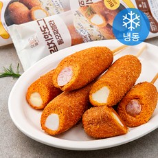 오늘의간식 김치핫도그 종합세트 (냉동), 580g, 1개입, 1세트