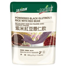 健康時代 紫米紅豆薏仁飲 有糖, 30g, 10包, 1袋