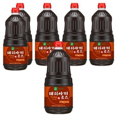 이엔푸드 데리야끼소스, 2.1kg, 6개