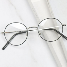 TheBrille 男女 韓國製 金屬 小臉 圓形 眼鏡框
