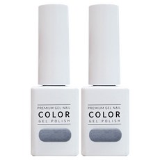 더젤 프리미엄 젤네일, 230호 울리 그레이, 10g, 2개