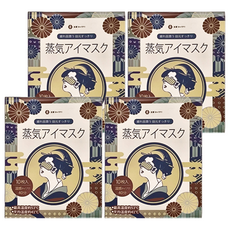 良質生活 YEER醫悅氛芳 日本良質40度蒸氣眼罩 茉莉花 歌舞伎版 Set 10片, 4盒