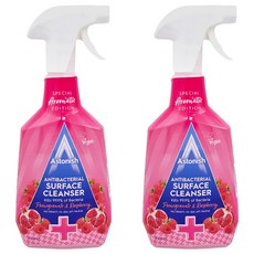 Astonish 清潔系列 表面清潔劑噴霧, 石榴+覆盆子, 750ml, 2瓶