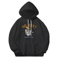 ILLUSO 特織雙面 湯姆貓與傑利鼠 No Way 連帽T恤