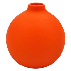 TCR 現代簡約圓形花瓶 橘色