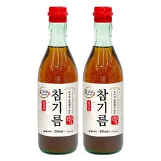 복이네먹거리 통깨로 만든 진한맛 참기름, 2개, 350ml